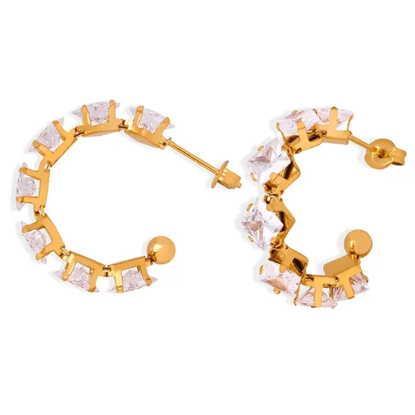 Gold_C_Diam_Stud_Earrings_For_Women